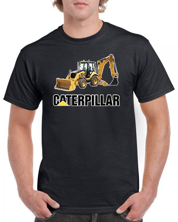Caterpillar mintás póló