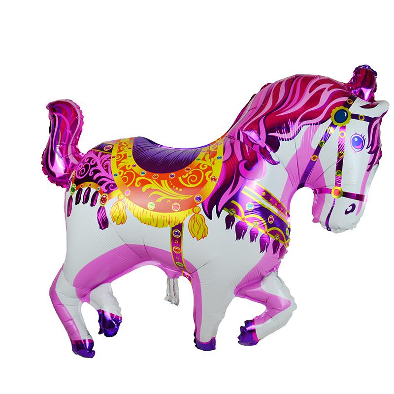 Cirkuszi ló nagy alakos  fólia lufi