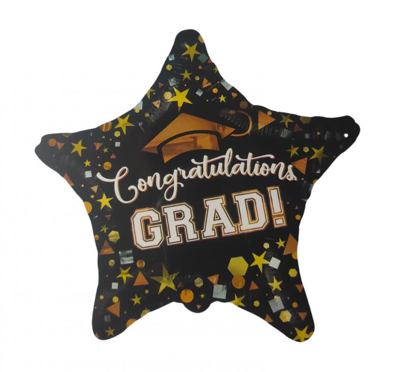 Csillag alakos ballagási léggömb 2