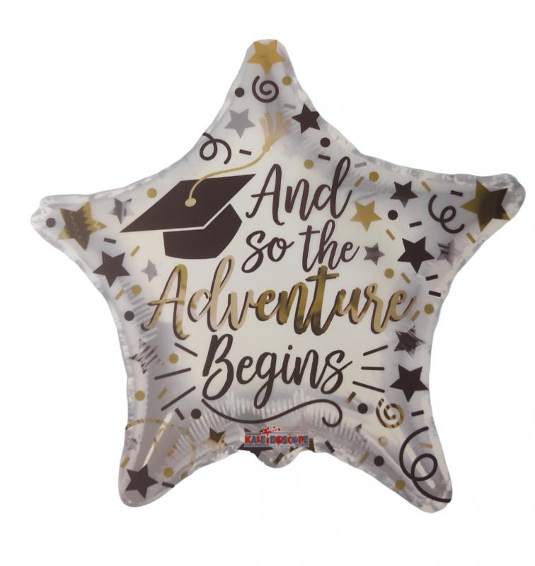 Csillag alakos ballagási léggömb 3