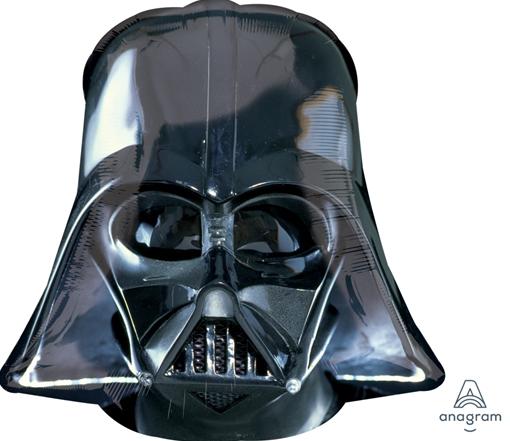 Darth Vader fej nagy  fólia lufi