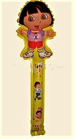 Dóra buzogány  fólia lufi