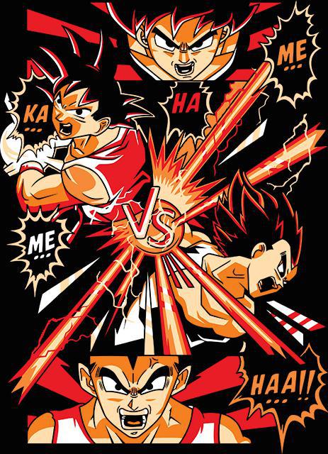 Dragon Ball mintás póló 10