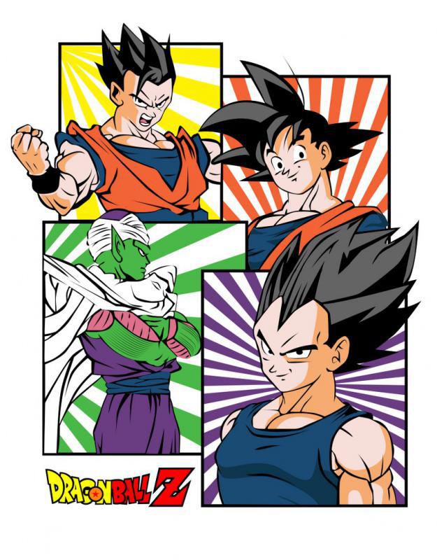 Dragon Ball mintás póló 21