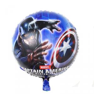 Amerika Kapitány pajzs  fólia lufi