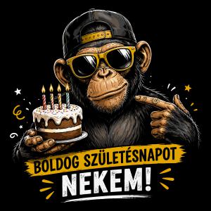Boldog születésnapot nekem - Gamer szülinapi mintás póló