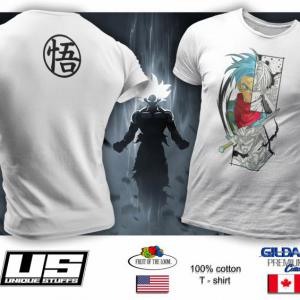 Dragon Ball  félig rajzolt minta pólóra bögrére