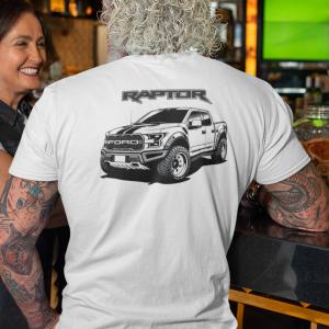 Ford Raptor mintás póló