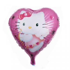 Hello Kittys szívalakú fólia lufi