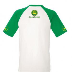 John Deere mintás kétszínű póló 2