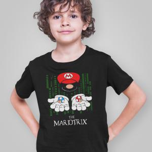 Mario Mátrix mintás póló