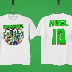 Minecraft mintás póló 8