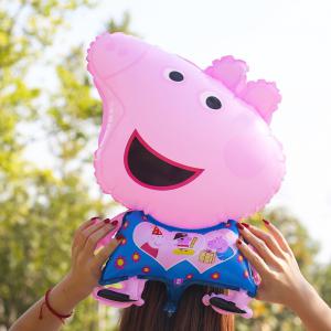 Pepa malac lány alakos  fólia lufi