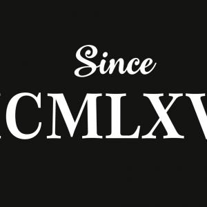 Római évszámos póló