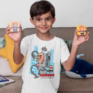 Skibidi Toilet mintás póló 7