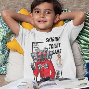 Skibidi Toilet mintával póló 4