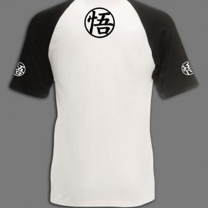 Son Goku - Dragon Ball mintás kétszínű póló