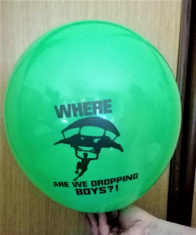 Fortnite mintás gumilufi zöld