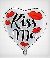 I Love You 9 szájas  fólia lufi