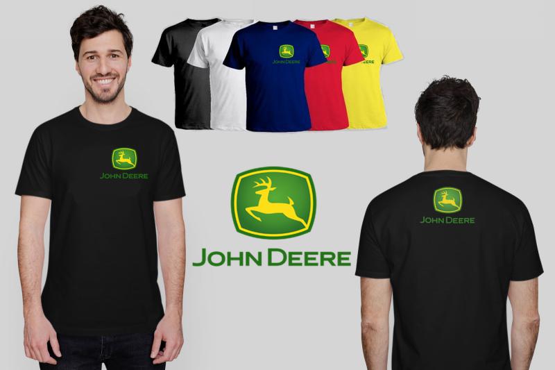 John Deere Mintás póló