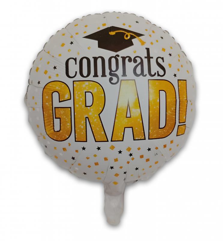 Kerek ballagási fólia léggömb 3