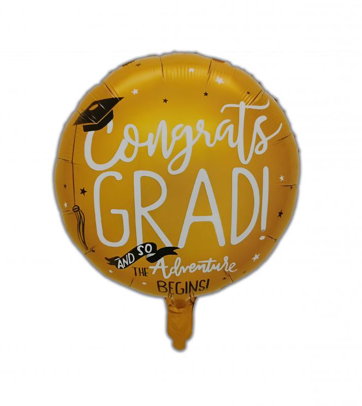 Kerek ballagási fólia léggömb