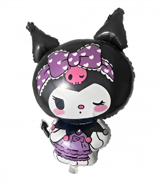 Kuromi alakos fólia léggömb 5