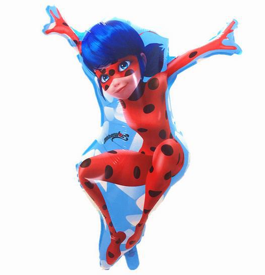 Ladybug alakos  fólia lufi