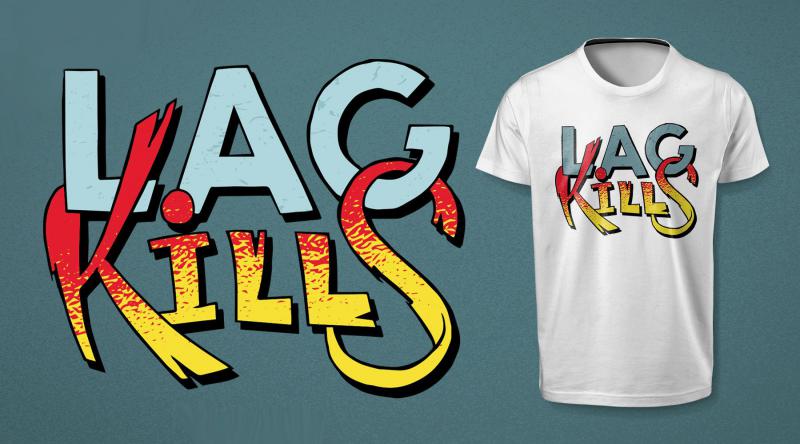 Lag Kills mintás póló