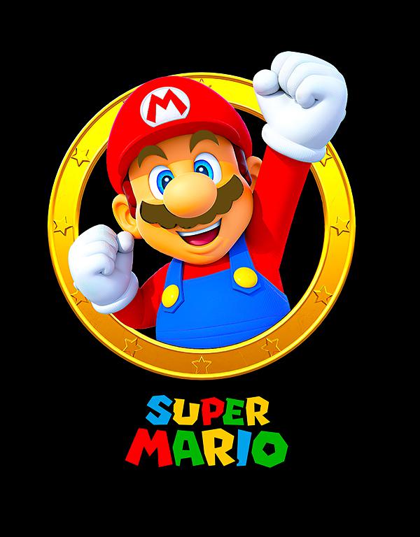 Mario mintás póló 2