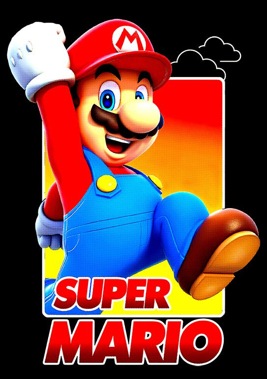 Mario mintás póló 4