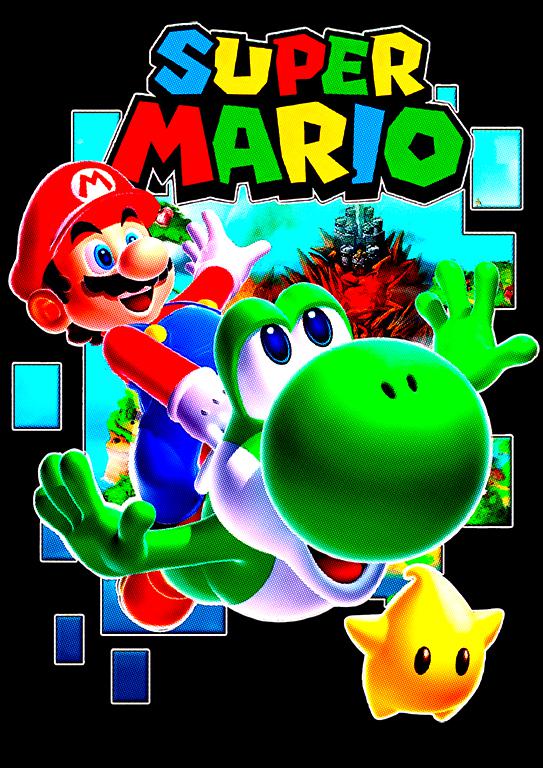 Mario mintás póló 5