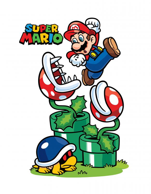 Mario mintás póló 6