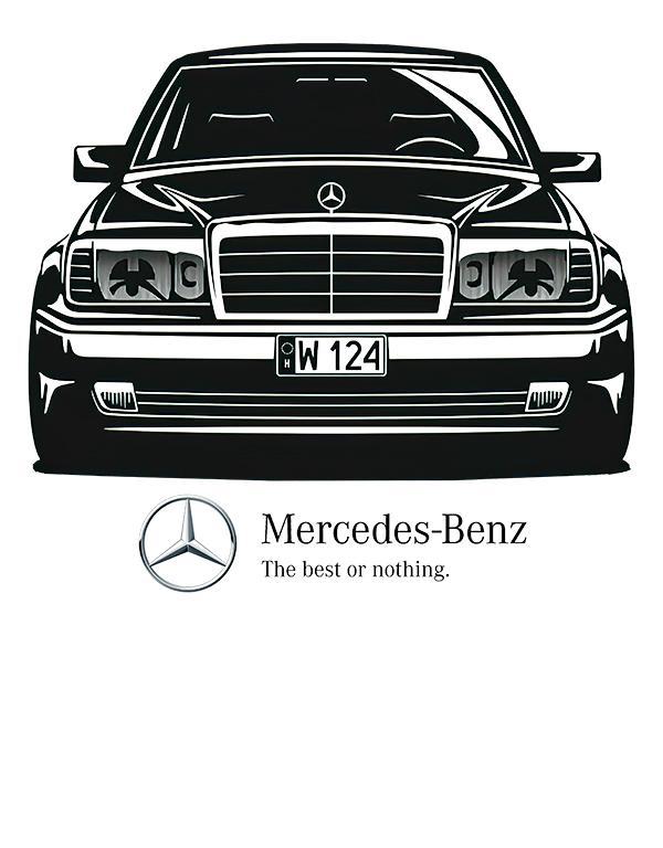 Mercedes mintás póló 2