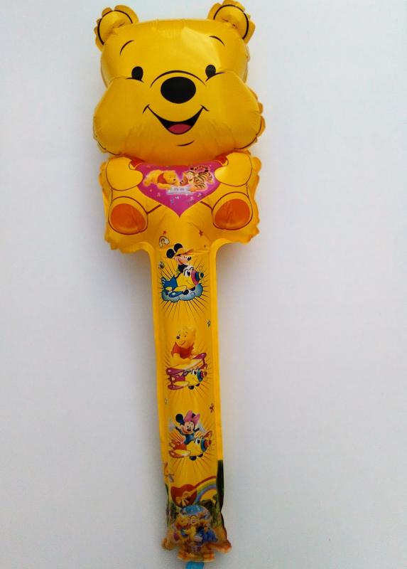 Micimackó buzogány fólia lufi