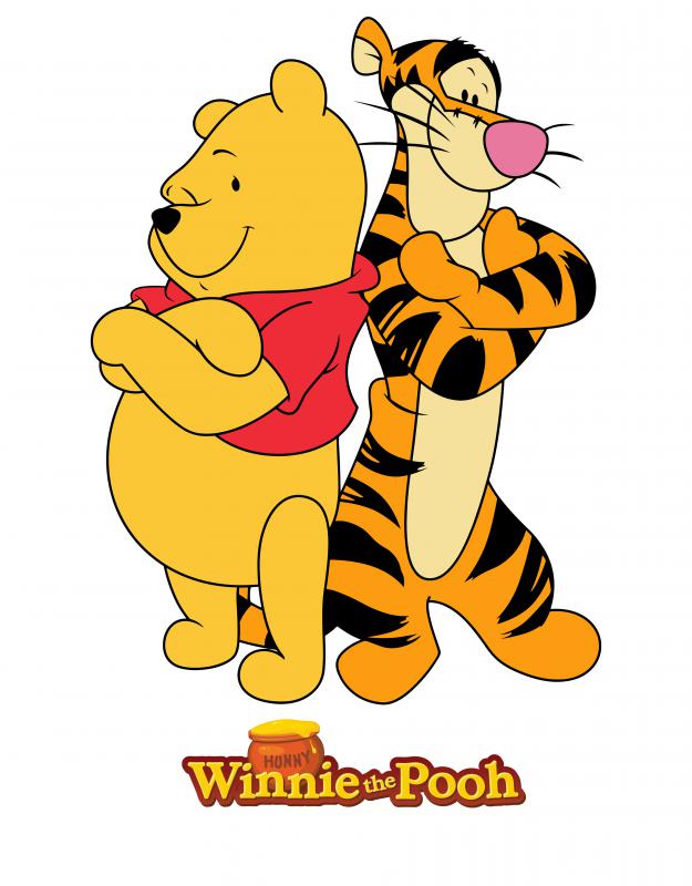 Micimackó mintás póló 4