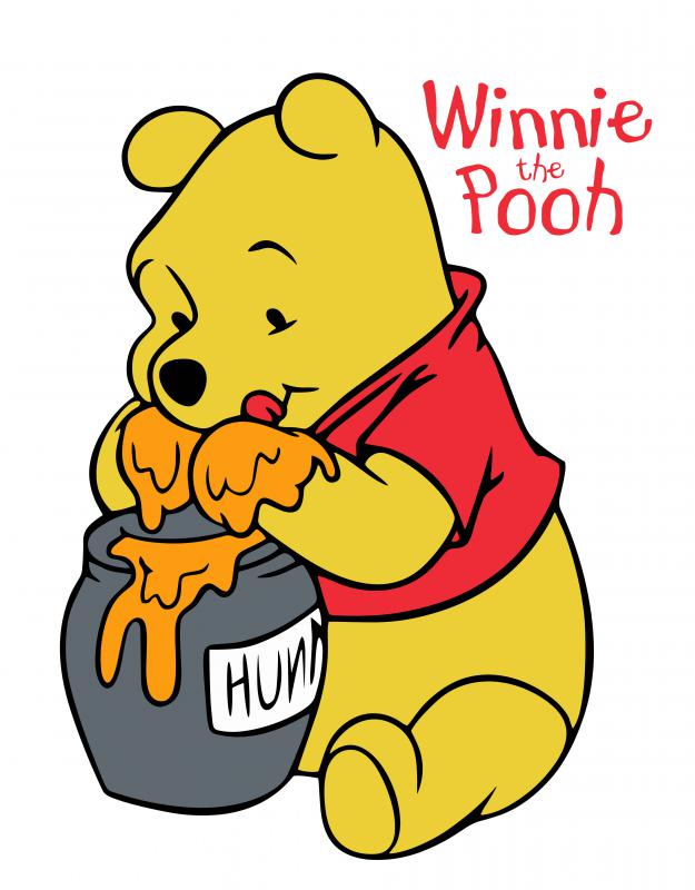 Micimackó mintás póló