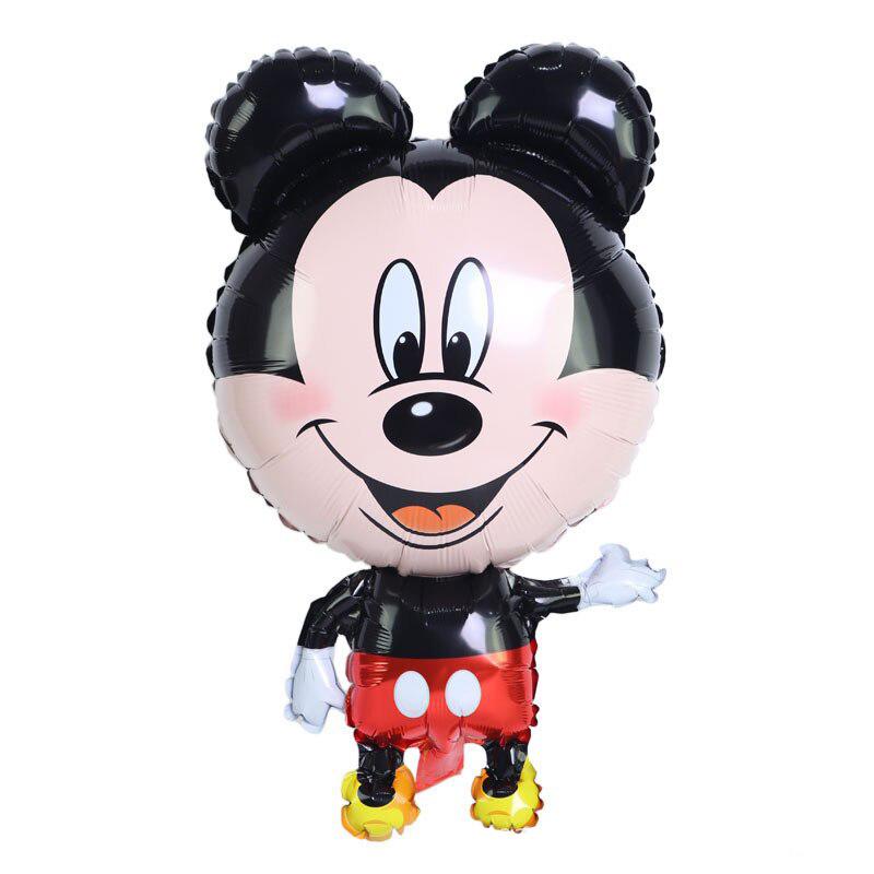 Mickey alakos közepes fólia lufi
