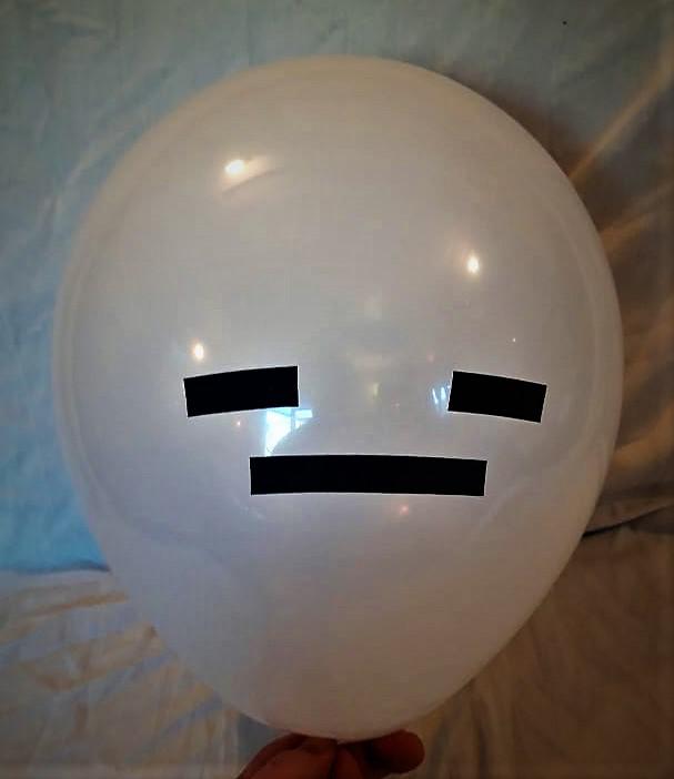 Minecraft gumi lufi fehér