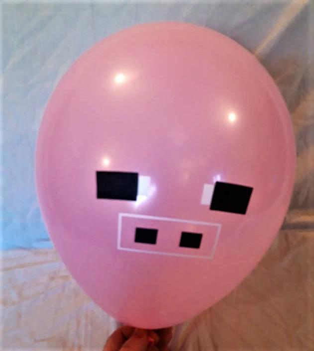 Minecraft gumi lufi rózsaszin