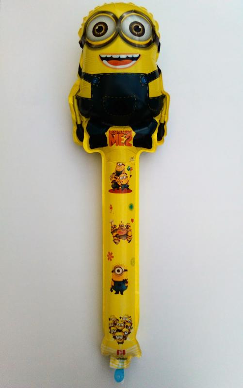 Minion hosszú buzogány  fólia lufi