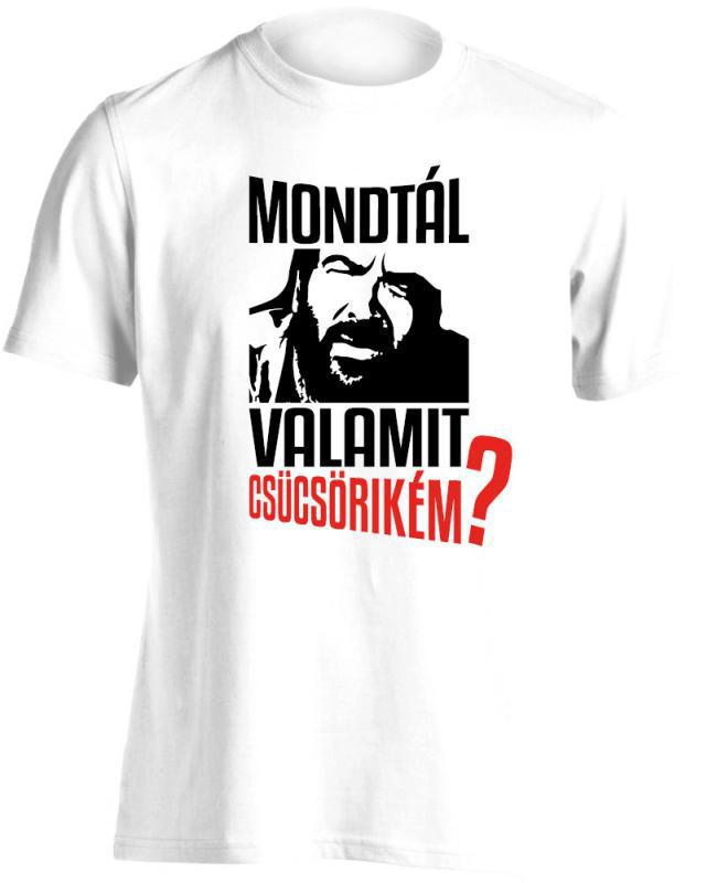 Mondtál valamit  -  Bud Spencer mintával póló