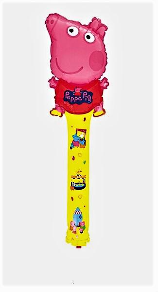 Pepa malac buzogány  fólia lufi