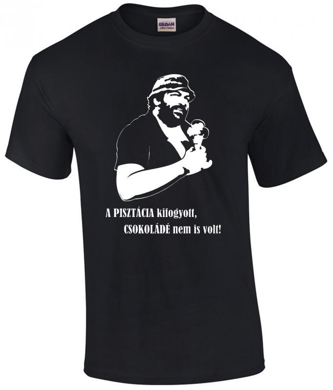Pisztácia kifogyott... -  Bud Spencer mintás póló