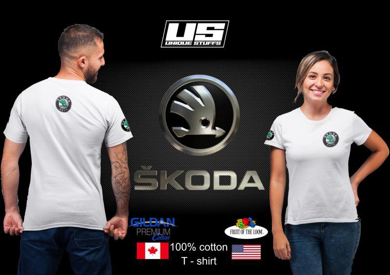 Skoda mintás póló