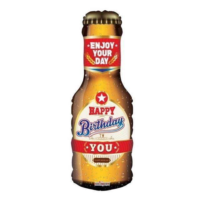 Sörös üveg formájú lufi