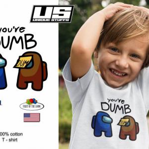 Among Us - Dumb mintás póló