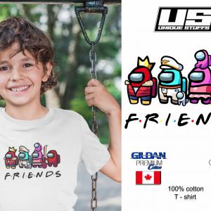 Among Us - Friends mintával póló