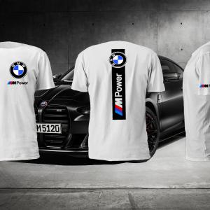 BMW M Power mintás póló