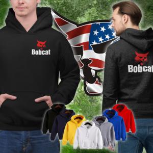 Bobcat mintás pulcsi